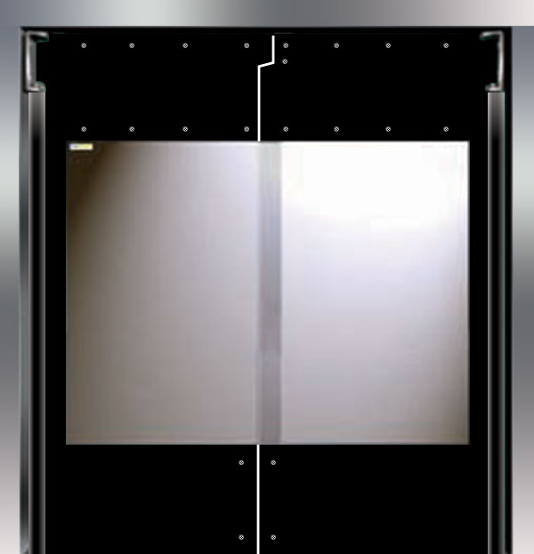 Model 2400 traffic door