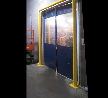 Model 2200 flexible traffic door, access door, swing door